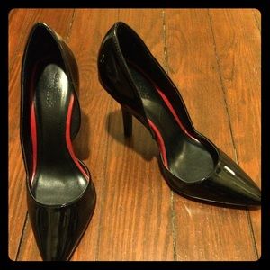 Charlotte Russe Black Patent Faux Leather Pumps